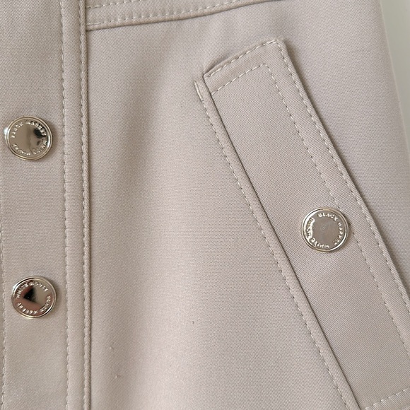 WHBM Petite Lace Utility Boot Skirt Tan NEW - Picture 6 of 9